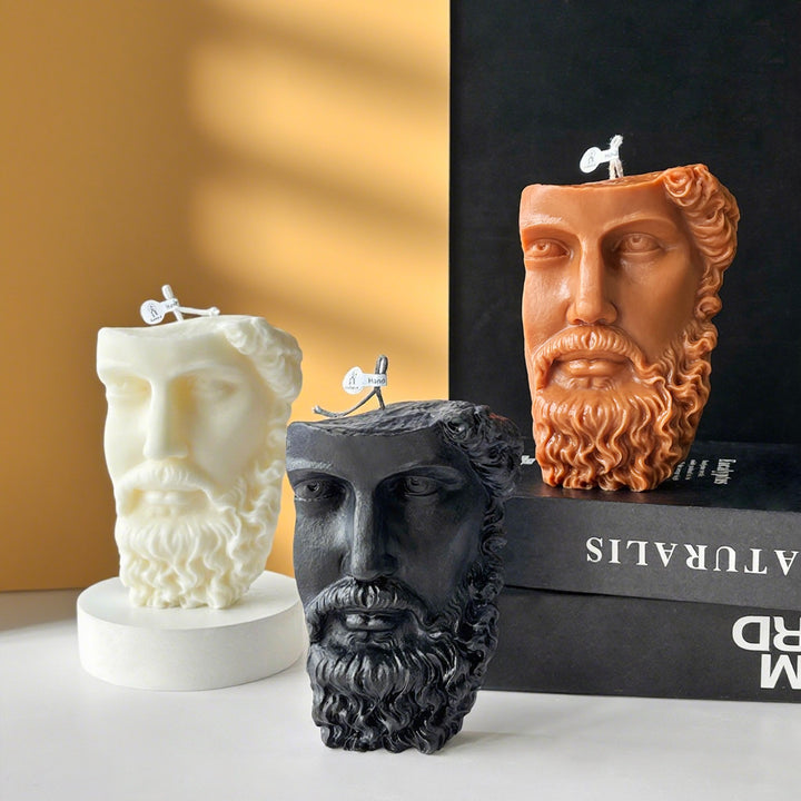 Artistic Face Candle