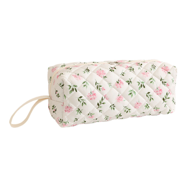 Quilted Animal Print Makeup Bag Kalsten