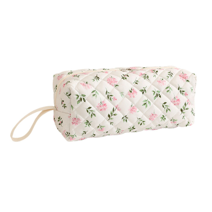 Quilted Animal Print Makeup Bag Kalsten
