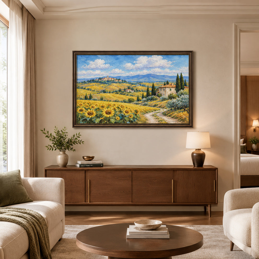 Framed Landscape Painting