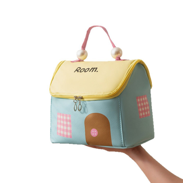 Cute House-Shaped Storage Bag Kalsten