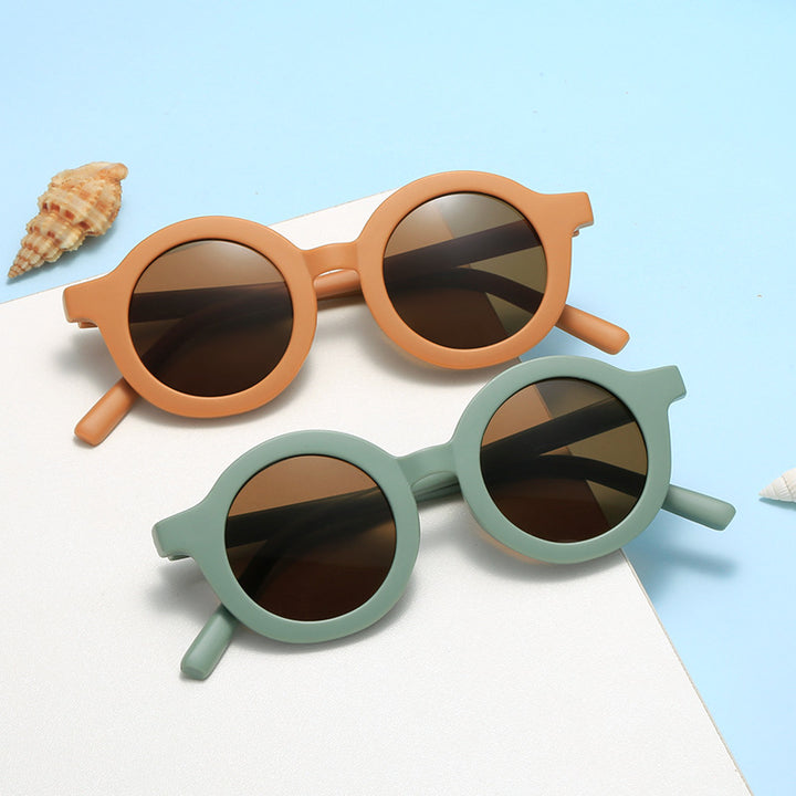 Women's round sunglasses with robust design and UV protection Kalsten