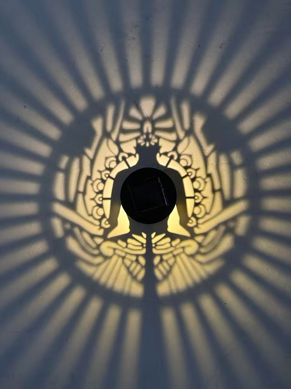 Decorative Solar RGB Mandala Projection Wall And Stake Garden Light Kalsten