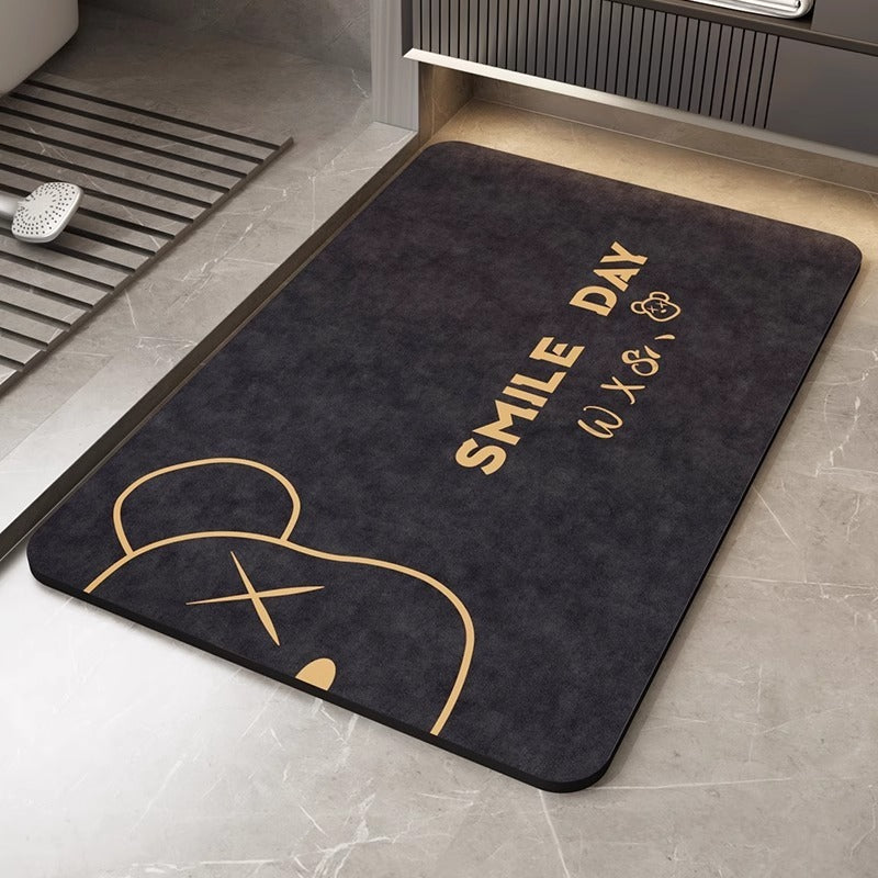 Fun Bear-Themed Bath Mat Kalsten