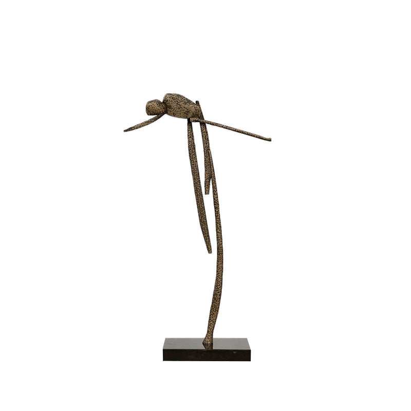 Abstract Decorative Metal Bird Sculpture