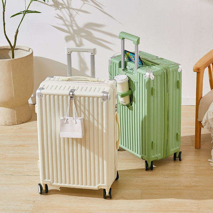 Unisex Compact Lightweight Hard-Shell Carry-On Suitcase Kalsten