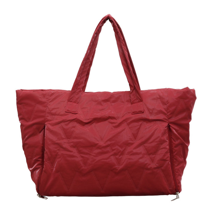 Spacious Quilted Travel Tote Kalsten