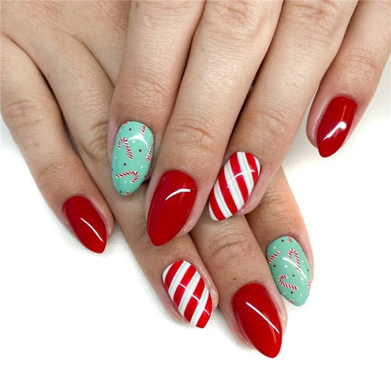 Festive Holiday Nail Art Kalsten