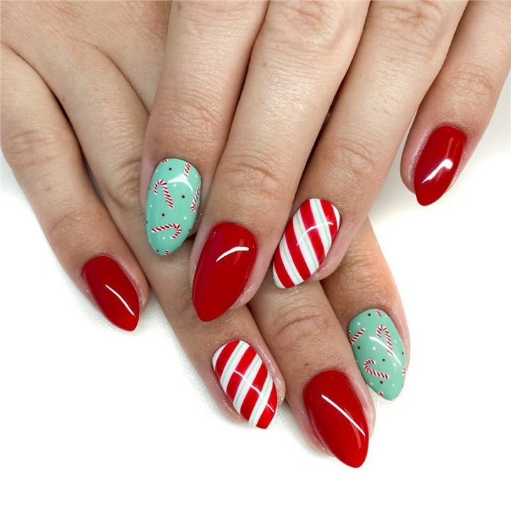 Festive Holiday Nail Art Kalsten