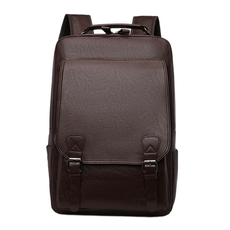 Stylish Leather Backpack Kalsten