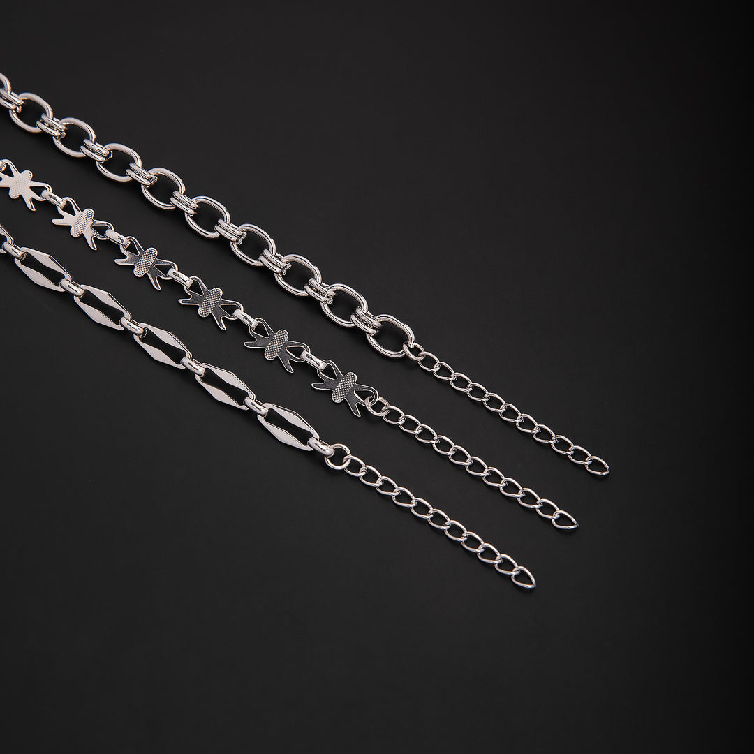 Elegant Geometric Link Bracelet Kalsten