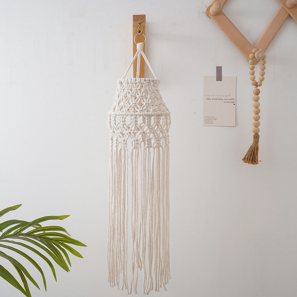 Decorative Macramé Pendant Light Kalsten