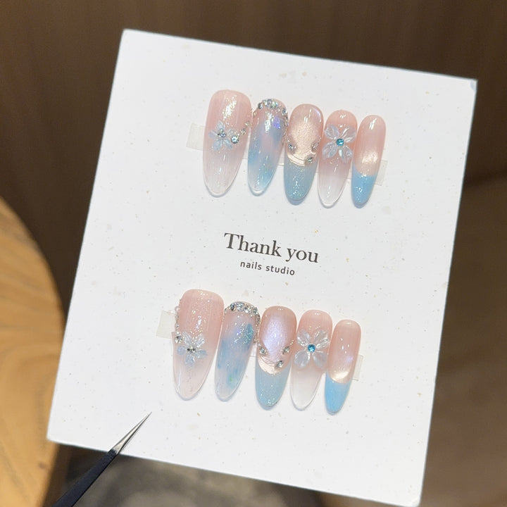 Elegant Artificial Nail Tips Set Kalsten
