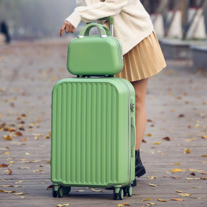 Women's Stylish Dual-Compartment Rolling Luggage Kalsten