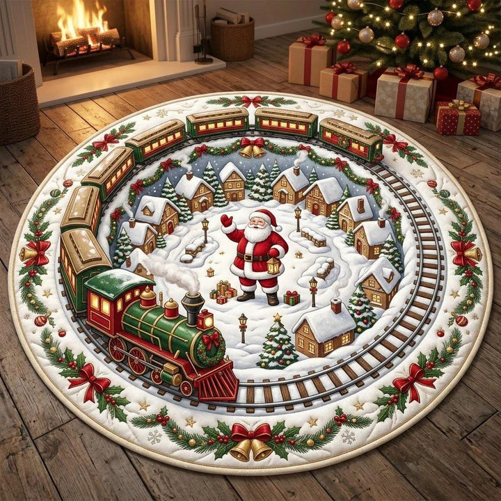 Decorative Holiday Themed Mat for Seasonal Decor