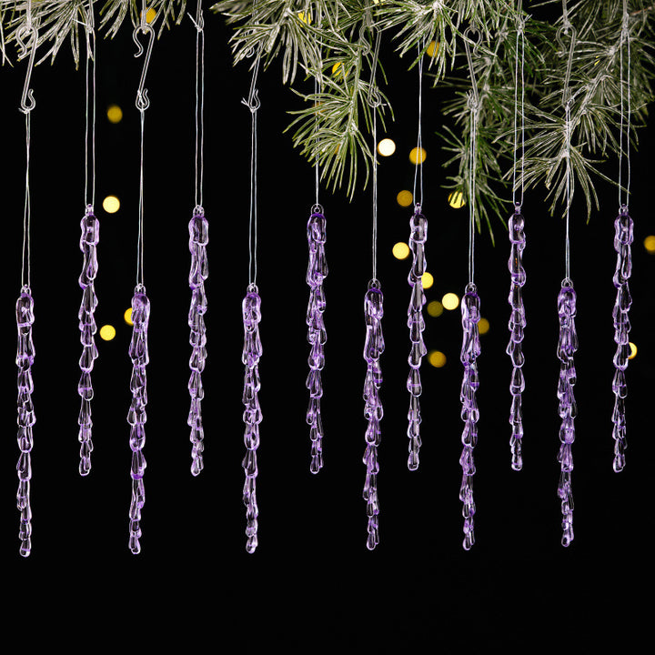 Decorative Christmas lights string with icicle design Kalsten