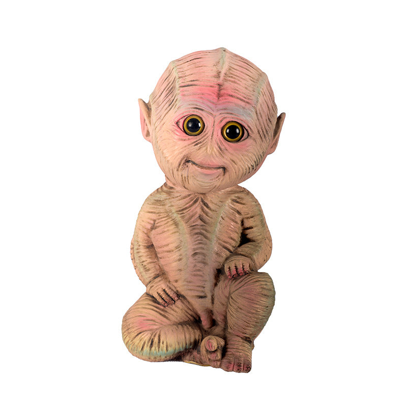 Realistic Baby Alien Figurine Kalsten