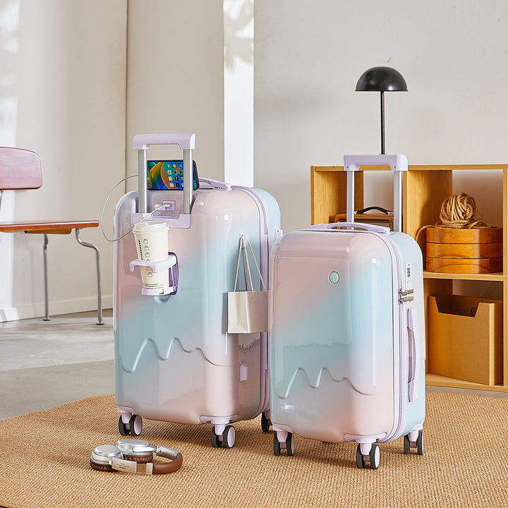 Smart Travel Suitcase with Integrated Charging Station Kalsten