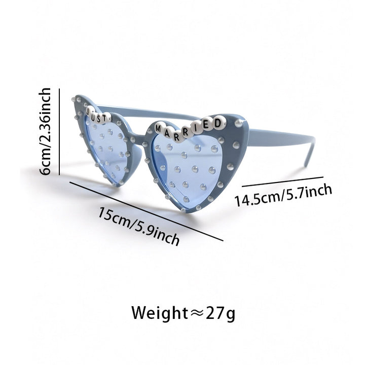 Novelty Heart-Shaped Sunglasses Kalsten