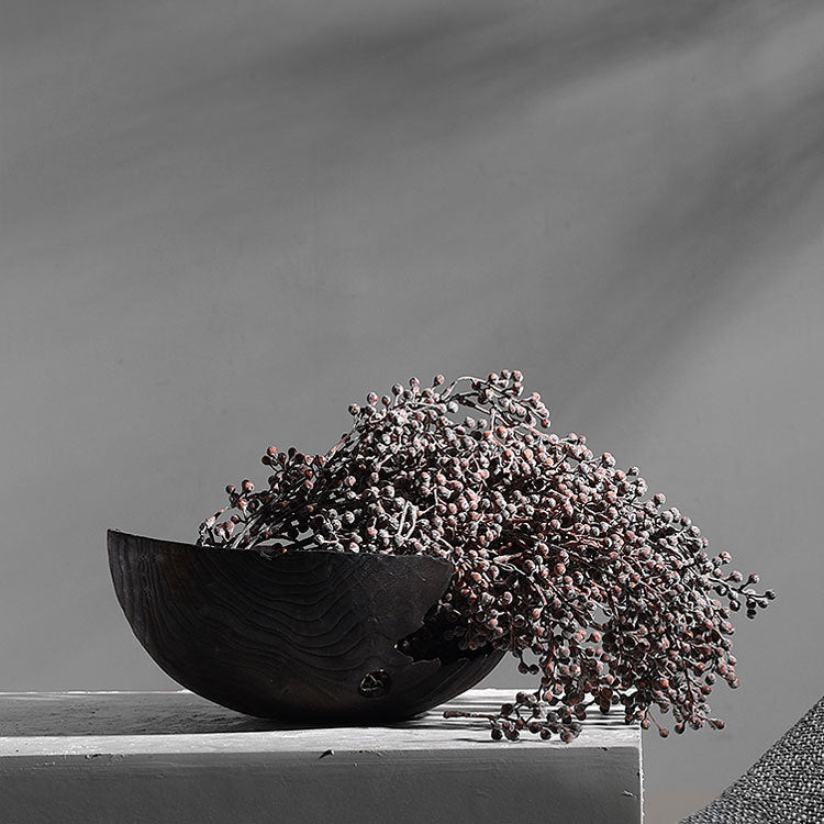 Artisan Wooden Serving Bowl