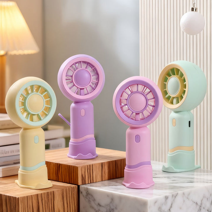 Portable Usb Hand Fan with Flexible Tilt Angle Kalsten