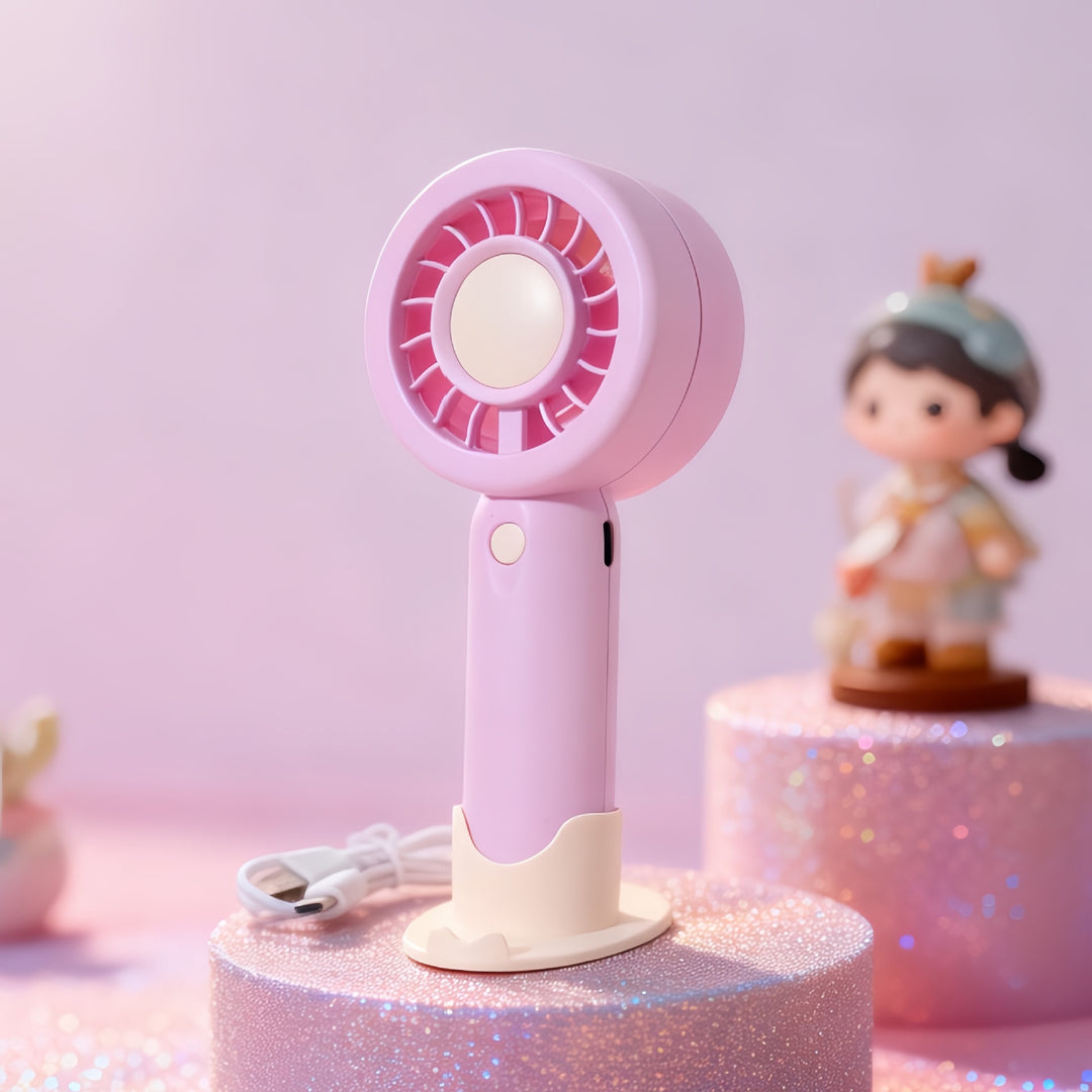 Portable Usb Hand Fan with Variable Angle Adjustment Kalsten