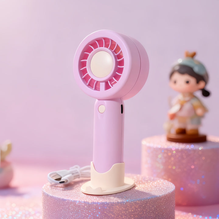 Portable Usb Hand Fan with Variable Angle Adjustment Kalsten