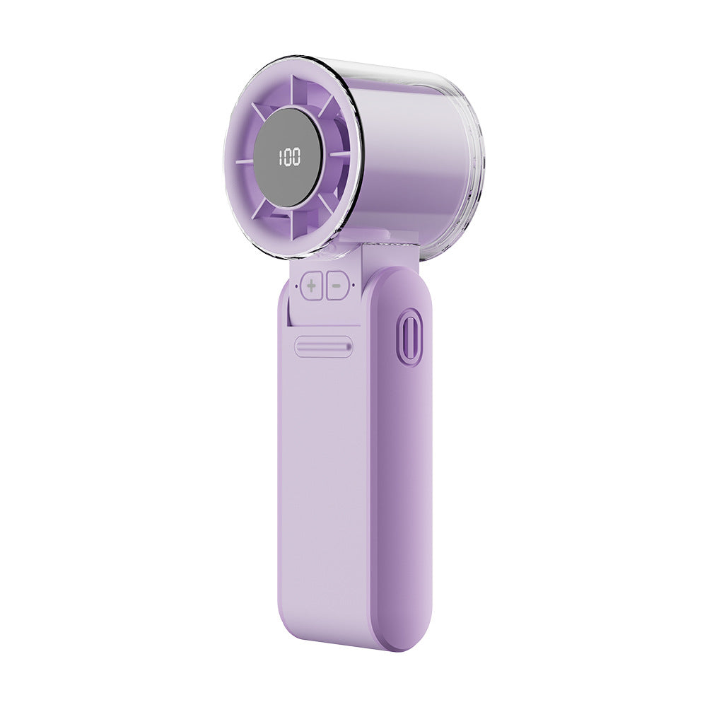 Women's portable mini handheld fan with USB charging function Kalsten