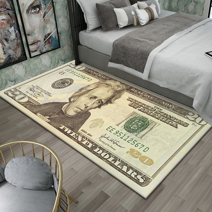 Decorative Euro Banknote Carpet