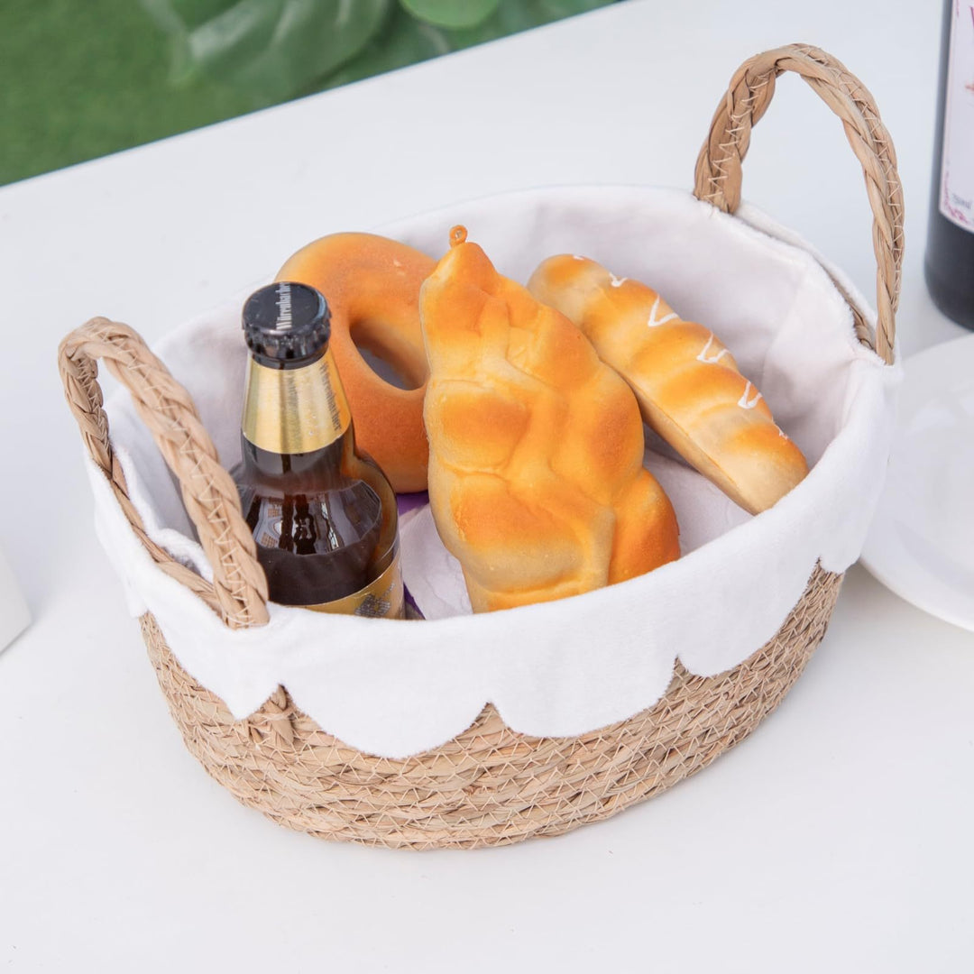 Handwoven Crumple Basket Kalsten