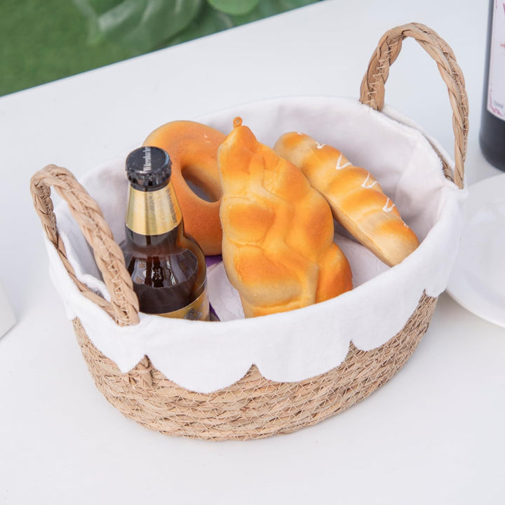 Handwoven Crumple Basket Kalsten