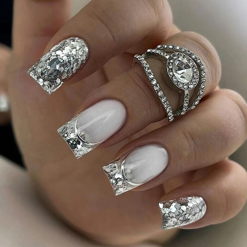 Luxury Glitter Ombre Nail Art Kalsten