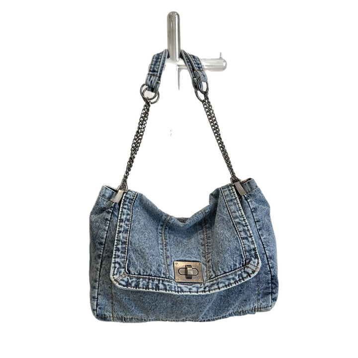 Chic Denim Satchel