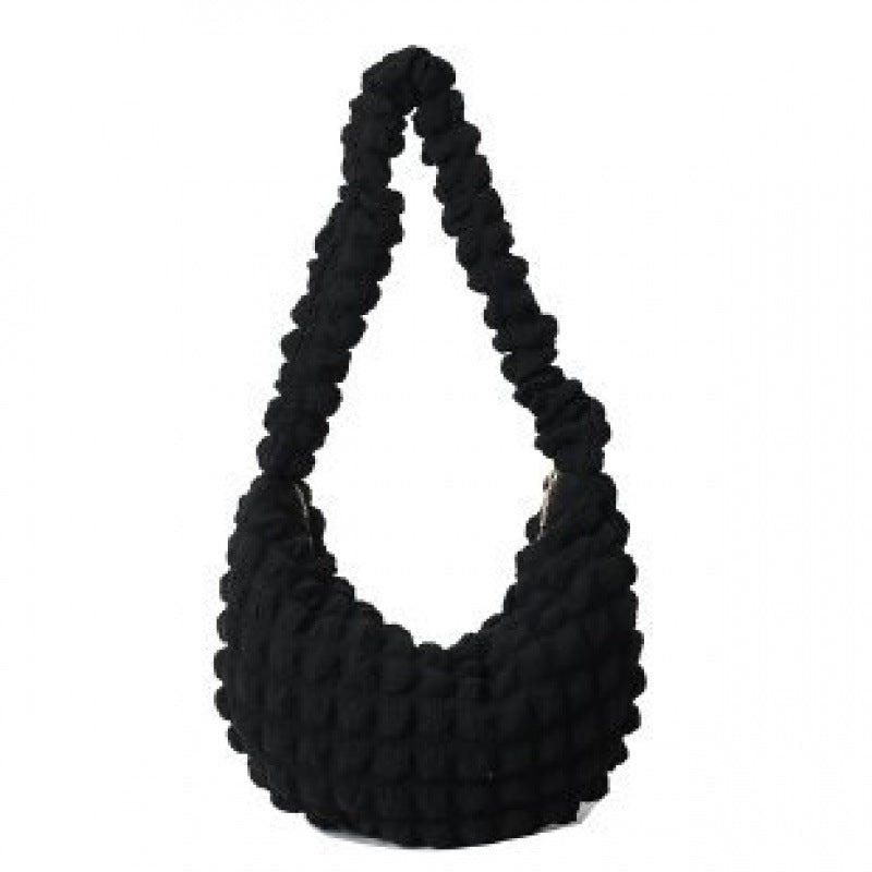 WoTextured Fabric Hobo Bag Kalsten