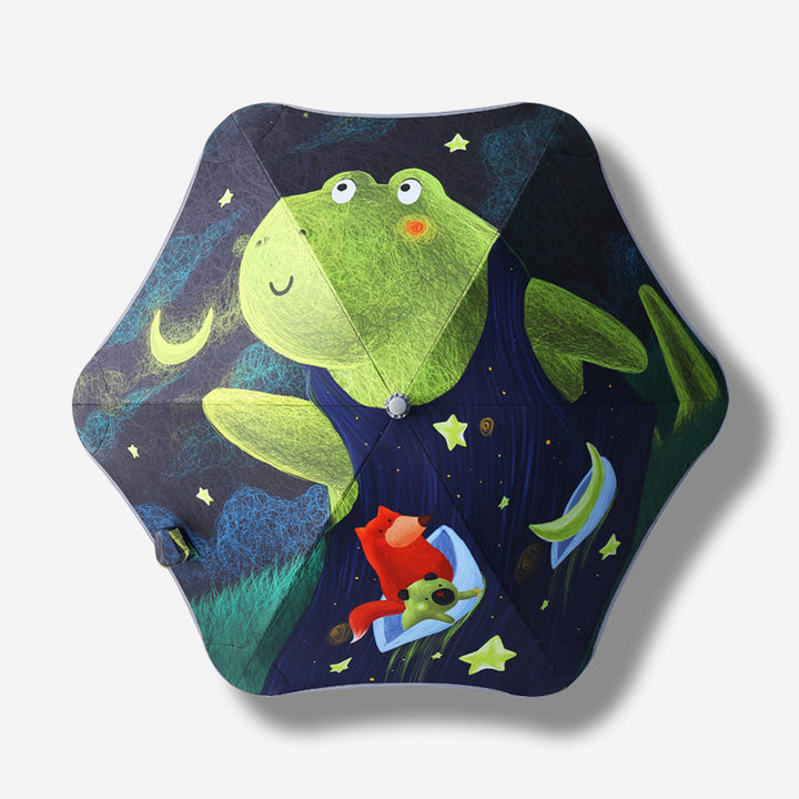 Ladies children's friendly folding umbrella with dinosaur design Kalsten