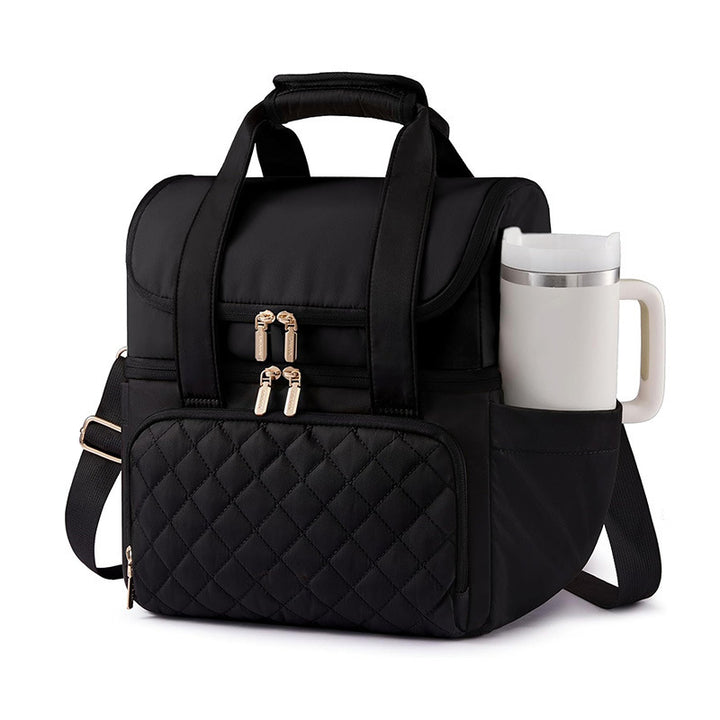 Elegant cooler bag with practical drink holder Kalsten