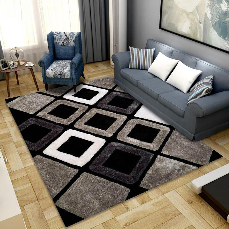Geometric Pattern Area Rug Kalsten