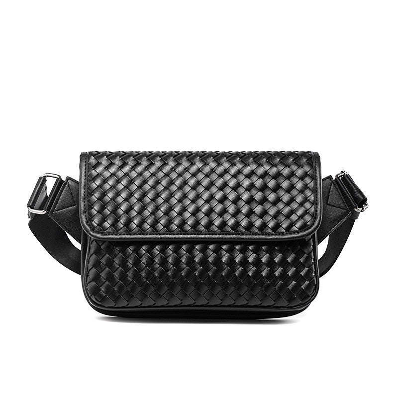 Elegant shoulder bag with braided design Kalsten