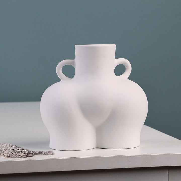 Artistic Human-Shaped Decorative Vase