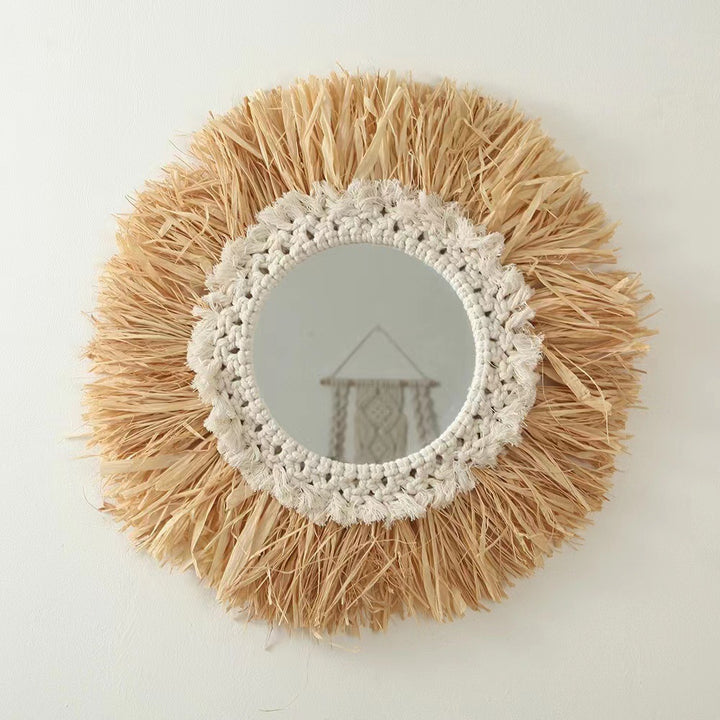 Decorative wall mirror in sunray design Kalsten