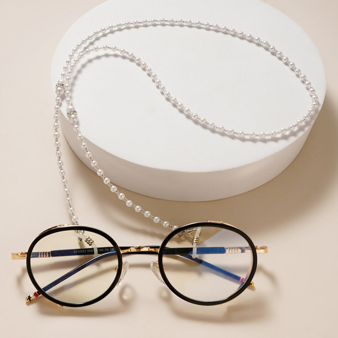 Elegant Pearl Beaded Eyewear Chain Kalsten