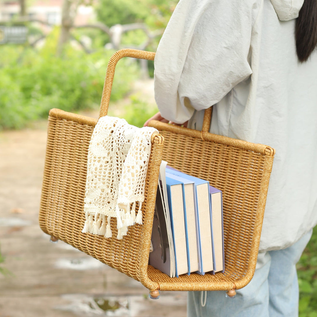 Elegant Handwoven Storage Caddy Kalsten