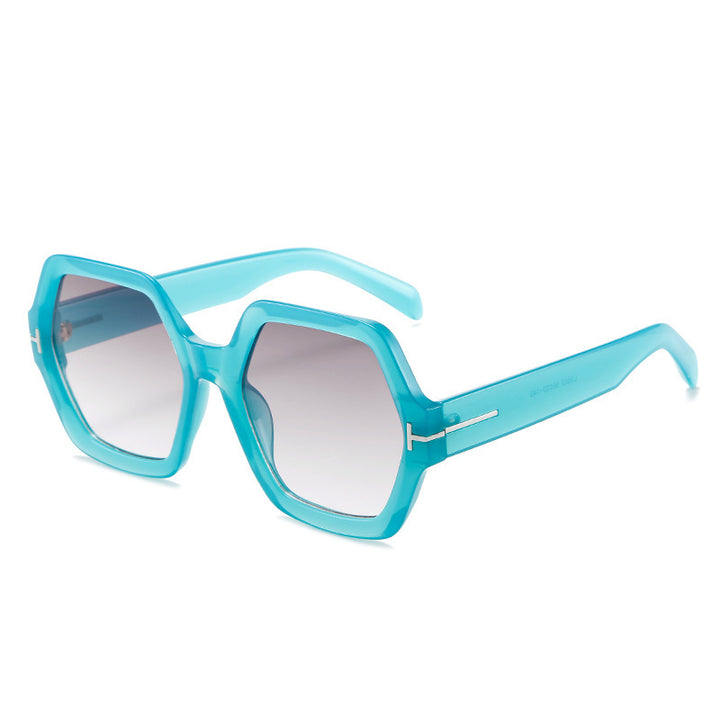 Stylish Oversized Hexagonal Sunglasses Kalsten