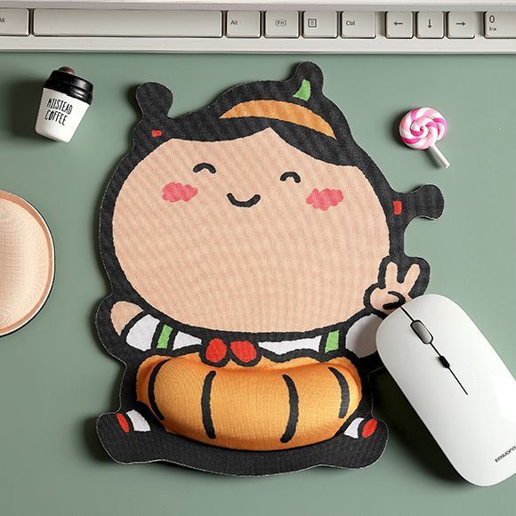 Cute Cartoon-Themed Gaming Mouse Pad