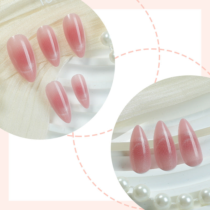 High-Quality Press-On Nail Set with Gradient Design Kalsten
