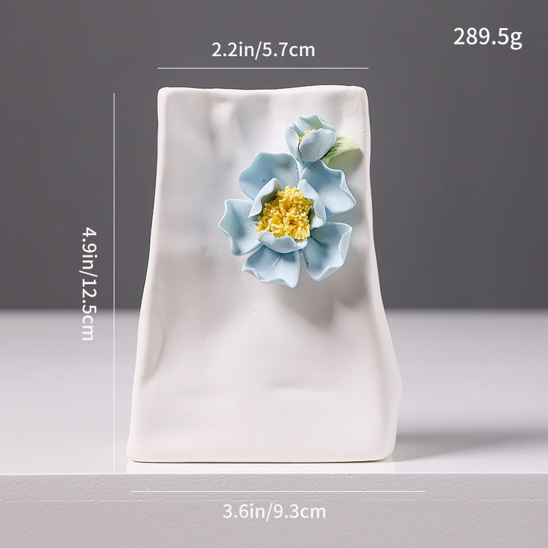 Decorative Floral Pitcher Ornament