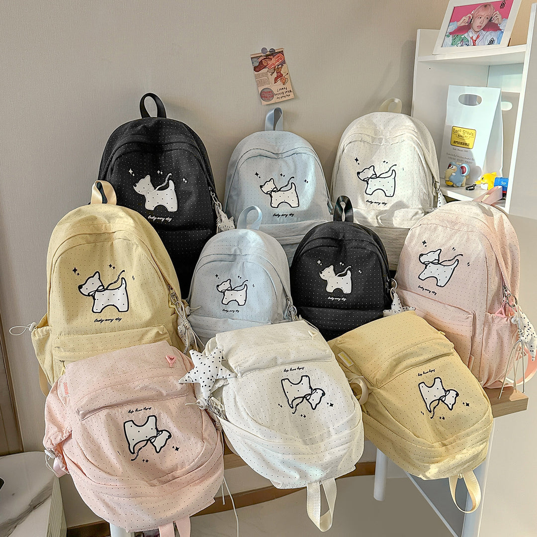 Casual Cute Character-Designed Backpack Kalsten
