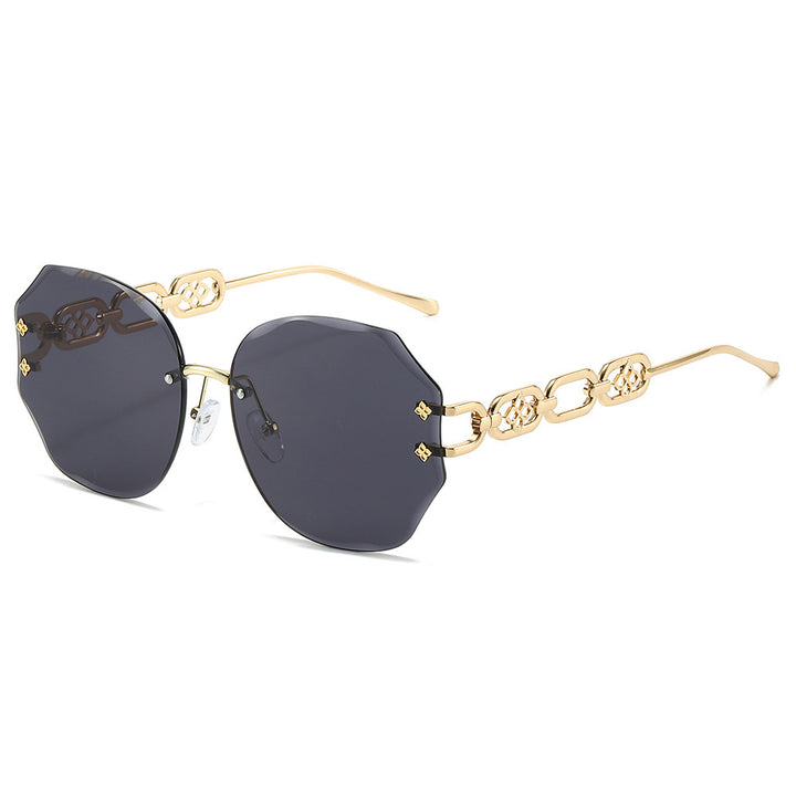 Elegant Oversized Octagonal Sunglasses Kalsten