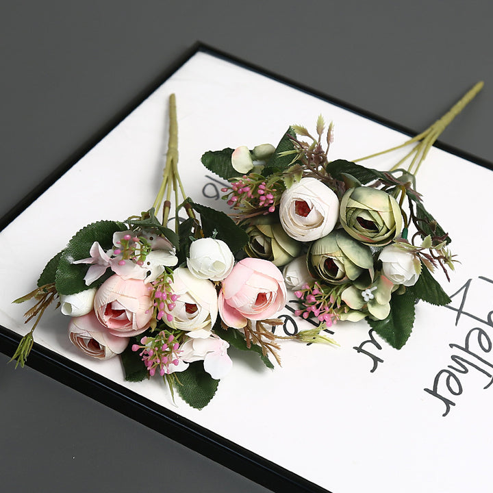 Realistic Faux Rose Bouquet