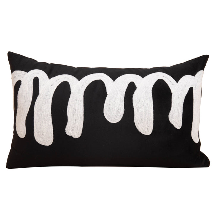 Artistic Abstract Design Lumbar Cushion Cover